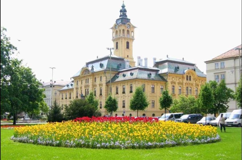 Dom Square-Centrum-Free Parking Apartment Szeged Exterior photo